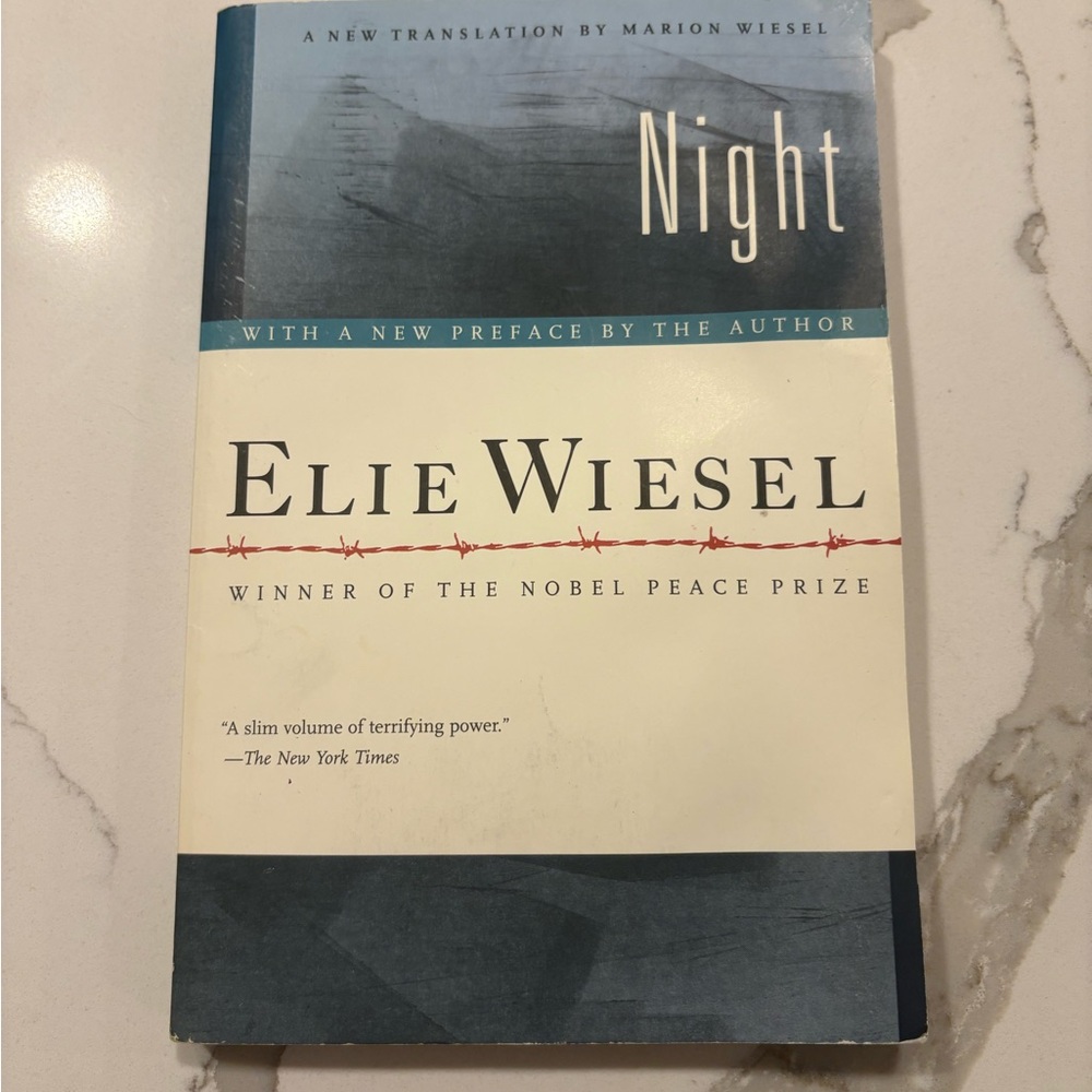 Night by Elie Wiesel Book